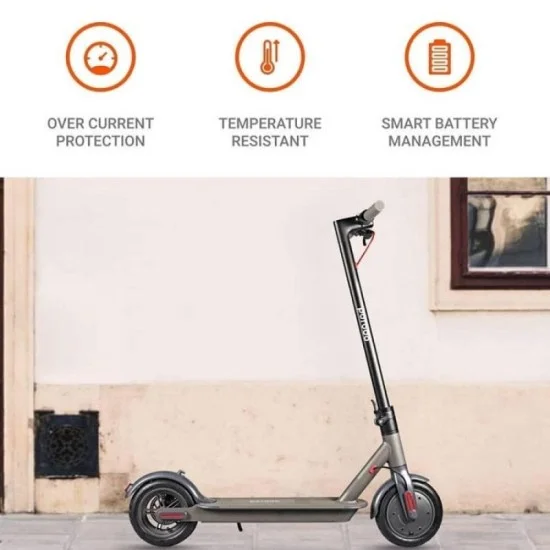 Porodo Lifestyle Electric Urban Scooter 500W - Black With Porodo bottle (2 Pack) - Black